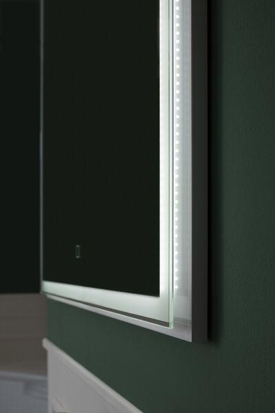 Зеркало Aquanet Nova Lite 75 белый LED