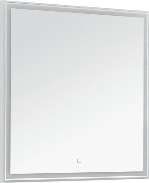 Зеркало Aquanet Nova Lite 75 белый LED