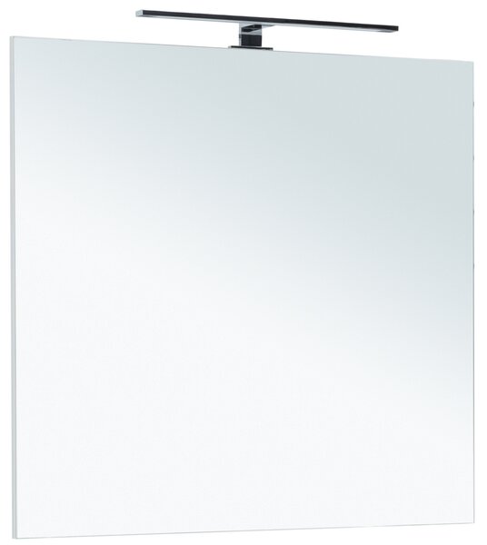 Зеркало Aquanet Lino 90 белый матовый