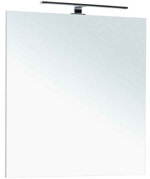 Зеркало Aquanet Lino 80 белый матовый