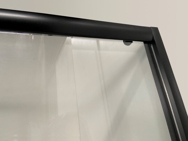 Душевой уголок Niagara NG- 010-14Q BLACK (1000х1000х1950) низкий поддон (13см) стекло МОЗАИКА