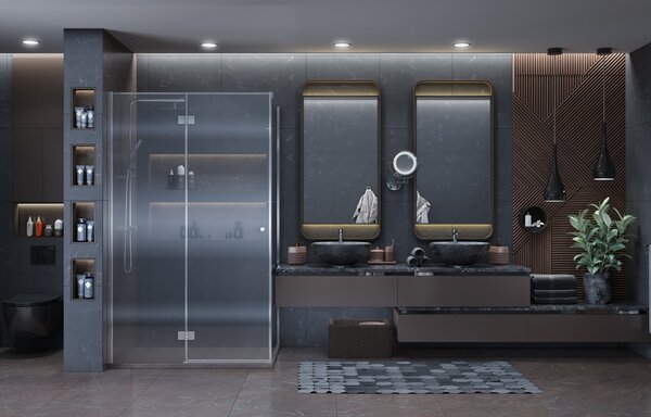 Душевой уголок Ambassador Diamond 12011108L (1200x900x2000)