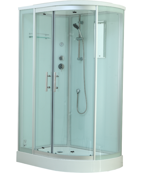 Timo Standart T-6602 Silver L душевая кабина (120*85*220)