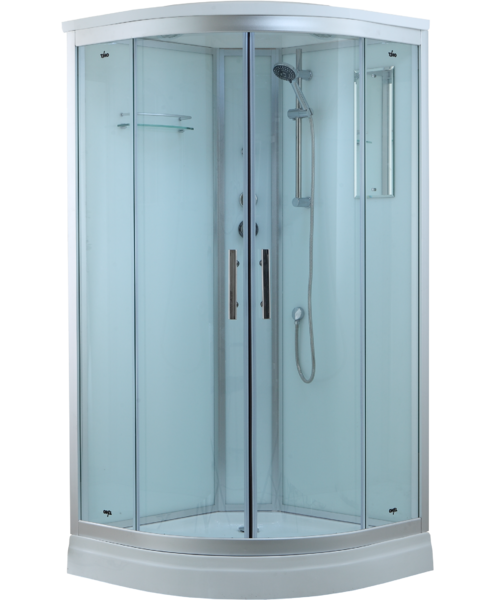 Timo Standart T-6601 Silver душевая кабина (100*100*220)
