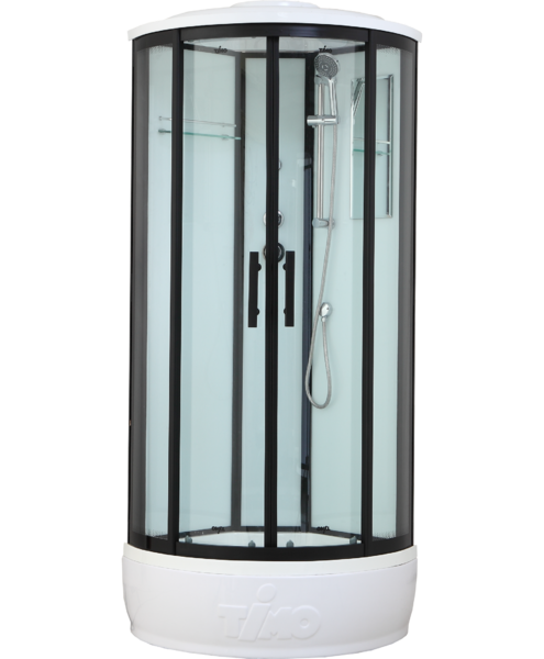 Timo Standart T-6680 Black душевая кабина (80*80*220)