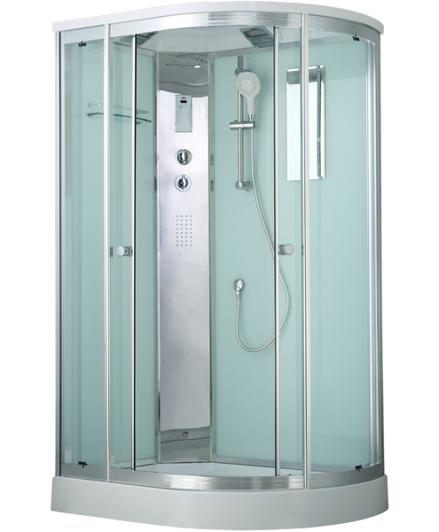 Timo Comfort T-8802L Fabric Glass душевая кабина (120*85*220)