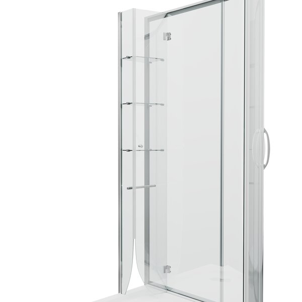 Душевое ограждение Grossman  GR-9120L Classic 120*80*185 с ПОДДОНОМ двери раздвижные