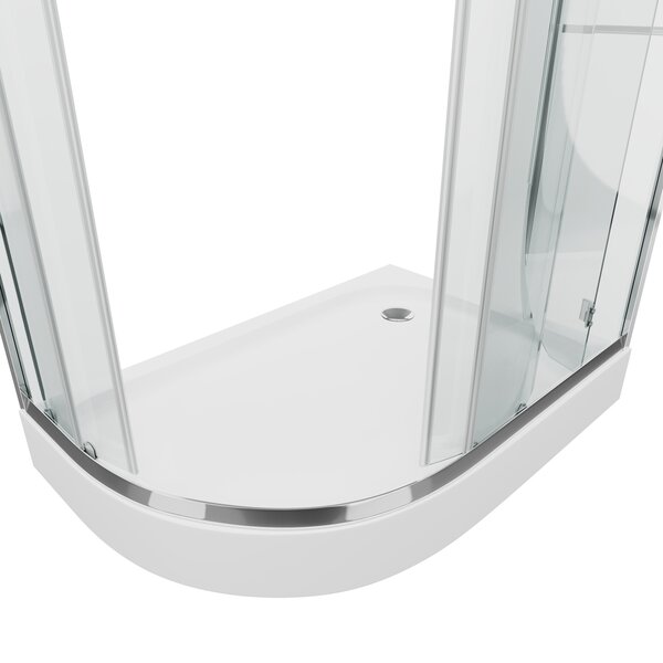 Душевое ограждение Grossman  GR-9120L Classic 120*80*185 с ПОДДОНОМ двери раздвижные