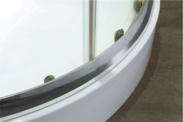 Душевое ограждение Grossman  GR-9120L Classic 120*80*185 с ПОДДОНОМ двери раздвижные
