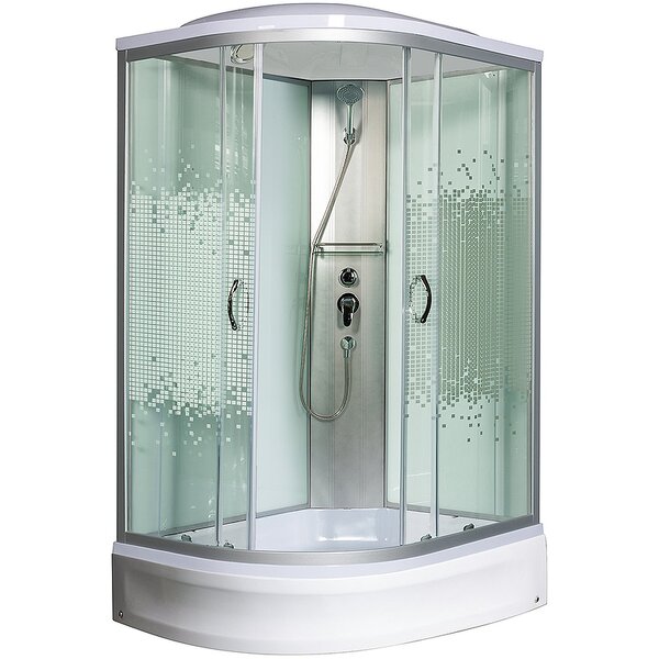 Душевая кабина МОНОМАХ 120/80/24 МЗ R 1200*800*2100 асимметричная