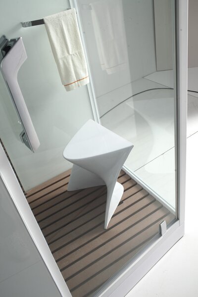 Душевая кабина Orans OLS-SR89101S, white R с функцией турецкая баня