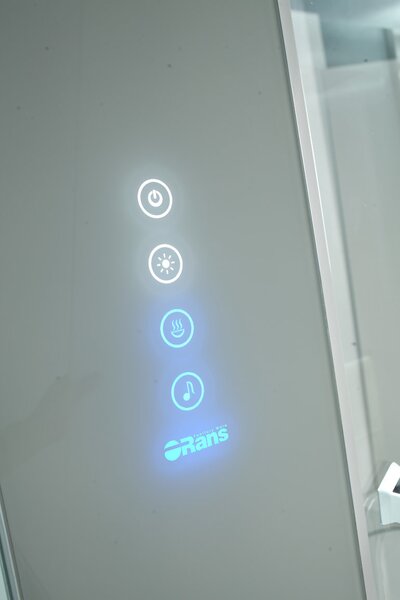 Душевая кабина Orans OLS-SR89101S, white R с функцией турецкая баня