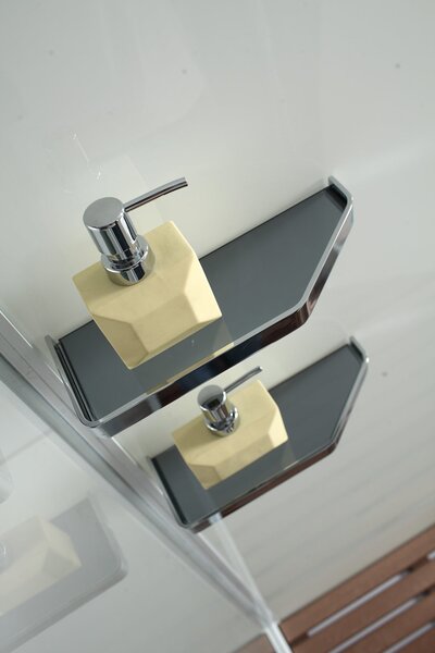 Душевая кабина Orans OLS-SR89101S, white R с функцией турецкая баня
