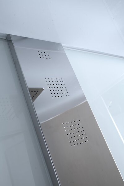 Душевая кабина Orans OLS-SR89101S, white R с функцией турецкая баня