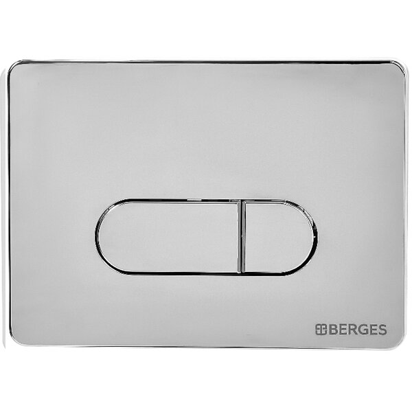 Кнопка BERGES для инсталляции NOVUM  D3 хром