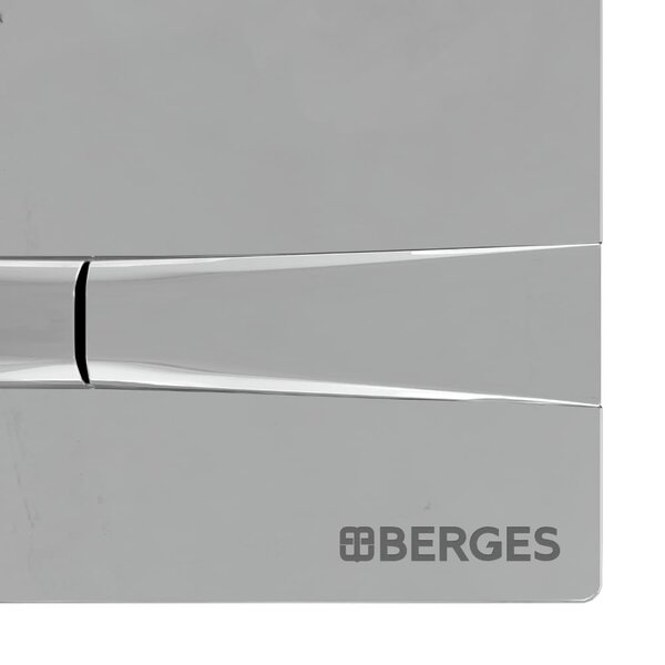 Кнопка BERGES для инсталляции NOVUM F3 хром