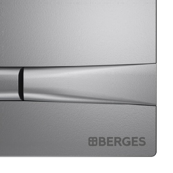 Кнопка BERGES для инсталляции NOVUM F2 матовый хром