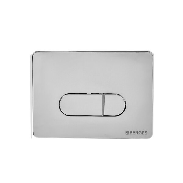 Кнопка BERGES для инсталляции NOVUM  D3 хром