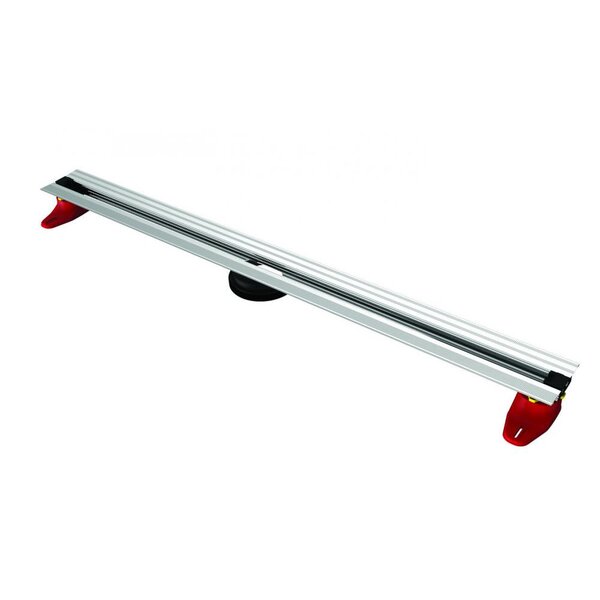 Желоб BERGES водосток SUPER Slim 700, матовый хром, S-сифон D50 H60 боковой