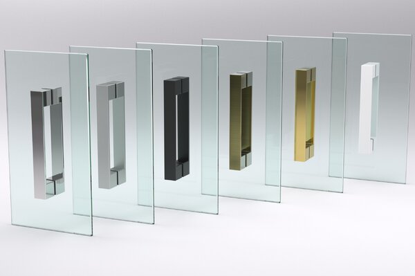 Душевая дверь Vegas Glass ZP NOVO 140 02М CRYSTALVISION профиль черный матовый стекло CRYSTALVISION