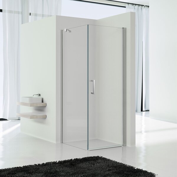 Душевой уголок Vincea Orta VSR-1O8080CL, 800*800, хром, стекло прозрачное