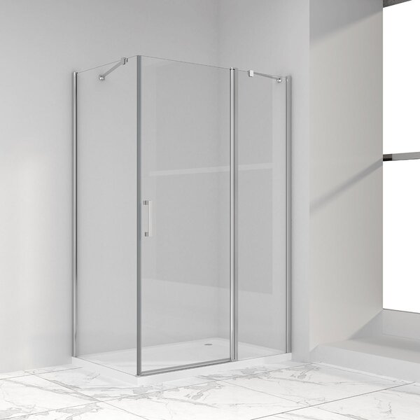 Душевой уголок Vincea Orta VSR-1O9012CL, 1200*900, хром, стекло прозрачное