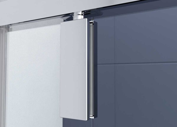 Душевой уголок Vincea Penta VSP-3P100CLB, 1000*1000, черный, стекло прозрачное