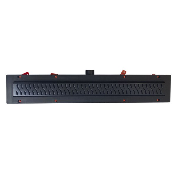 Душевой лоток Veconi Harmony Black 450