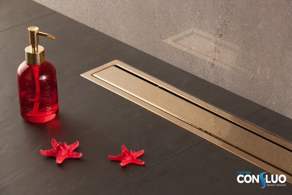 Душевой лоток Pestan Confluo Premium Line 650 Gold
