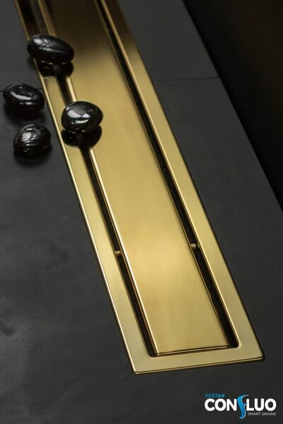 Душевой лоток Pestan Confluo Premium Line 650 Gold