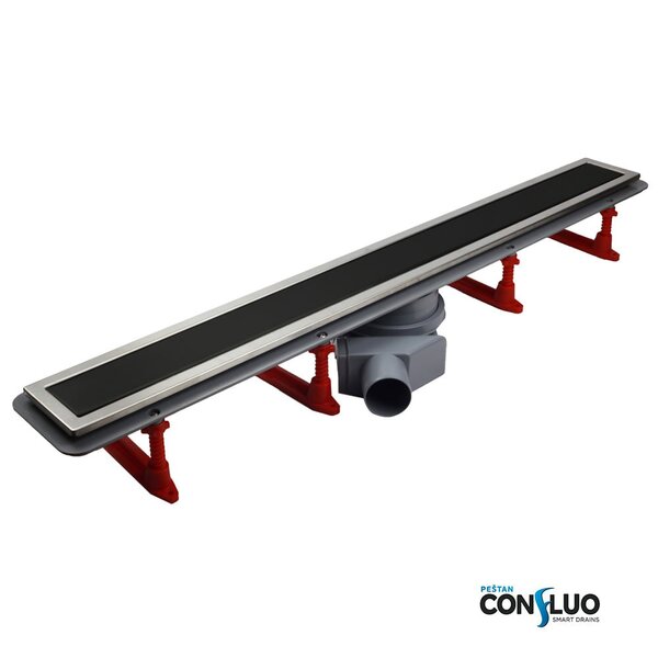 Душевой лоток Pestan Confluo Premium Line 850 Black Glass