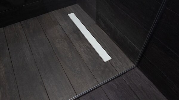 Душевой лоток Pestan Confluo Frameless Line 550 White Glass