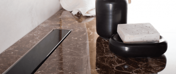 Душевой лоток Pestan Confluo Frameless Line 300 Black Glass