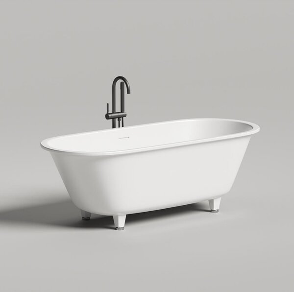 Ванна Salini ORNELLA AXIS KIT OVAL 180x80 материал S-Sense 103511M покрытие Матовое