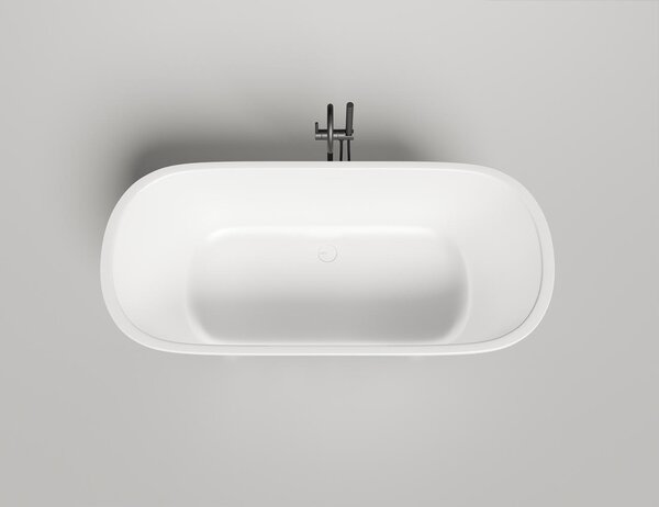 Ванна Salini ORNELLA AXIS OVAL KIT 103512M 190х90х60 S-Sense (Sapirit) покрытие Матовое