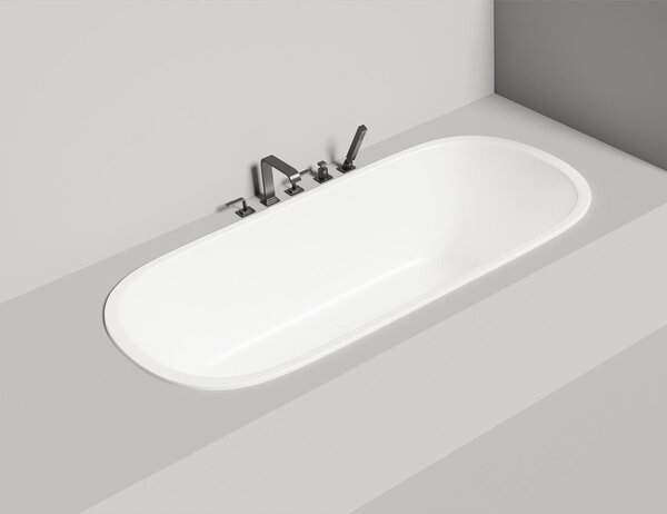 Ванна Salini ORNELLA AXIS OVAL KIT 103512M 190х90х60 S-Sense (Sapirit) покрытие Матовое