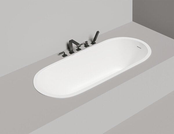 Ванна Salini ORNELLA KIT OVAL 170х80 материал S-Sense 102414M покрытие Матовое