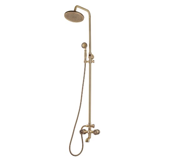 Душевая система Bronze de Luxe Royal (10см) излив, 