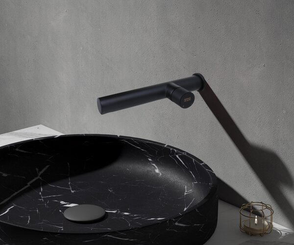 Смеситель настенный Bronze de Luxe AVANGARDE 2021H черный