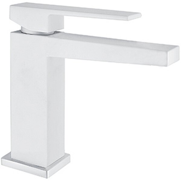 Смеситель для раковины Fiore Kube 100BB8516, белый