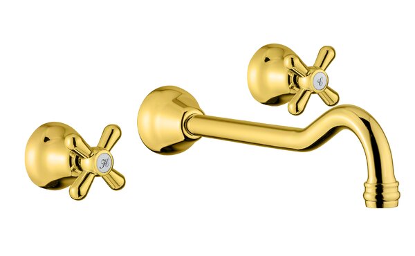 Смеситель для раковины Webert Armony AM750404010, золото