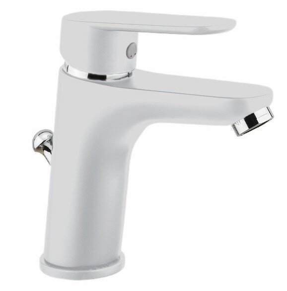 Смеситель для раковины Webert Sax Evolution SE833102740, белый