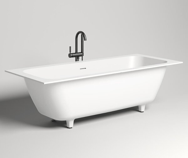 Ванна Salini ORLANDA AXIS KIT 180x80 материал S-Sense 103312M покрытие Матовое