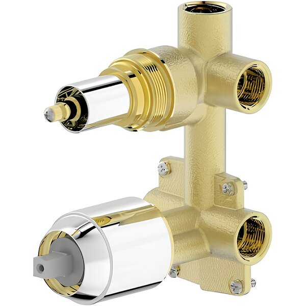 Скрытая часть для смесителя Bravat Built-in D969CP-B-ENG Хром