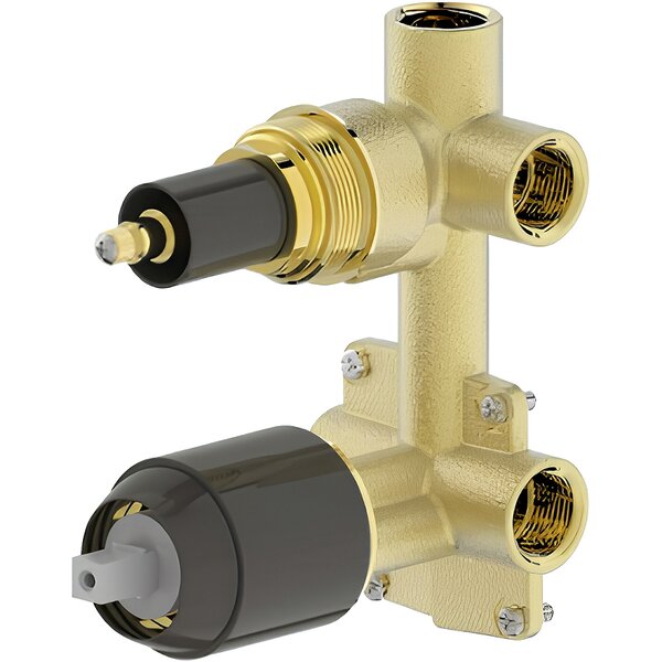 Скрытая часть для смесителя Bravat Built-in D982BW-B-ENG Черная
