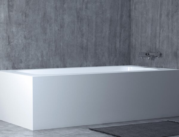 Ванна Salini ORLANDA  KIT 170х70 материал S-Sense 102111G покрытие Глянцевое