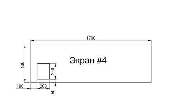 Ванна Salini ORLANDA  KIT 170х70 материал S-Sense 102111G покрытие Глянцевое