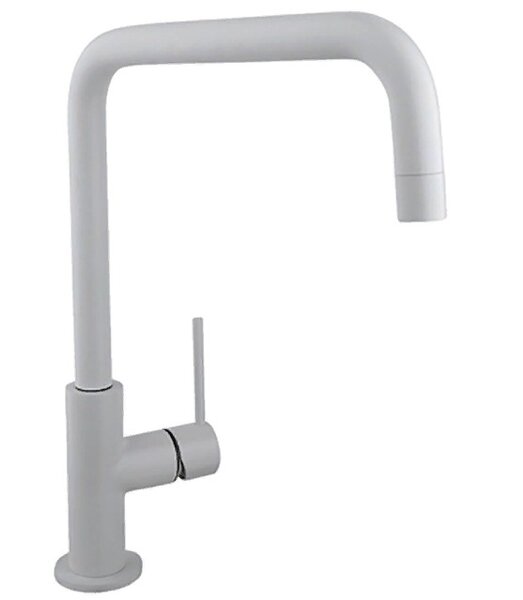 Смеситель для кухонной мойки Timo Saona (2306F white/matt)