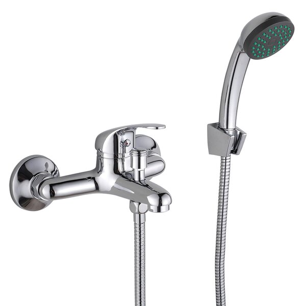 Смеситель Veragio TRIUMPH VR.TRM-2701.CR для ванны монокомандный, с ручным душем, хром