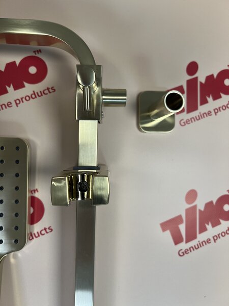 Душевая система с термостатом Timo Tetra-thermo (SX-0169/17) золото матовое